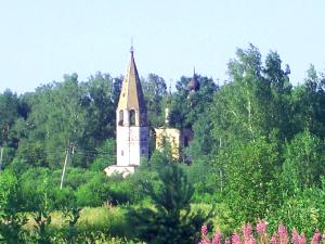 Увеличить - Церковь Вознесения Господня в селе Лукино